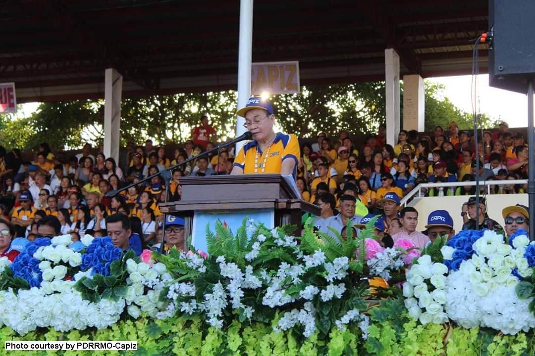 Gov. Antonio Del Rosario welcomes the more than 5,000 delegates from the various provinces in Region 6 to the 2019 Western Visayas Regional Athletic As I You Create Iloilo I Glory Moralidad I Iloilo Bloggersociation meet hosted by the province of Capiz.