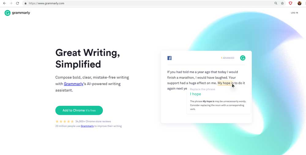 grammarly login page