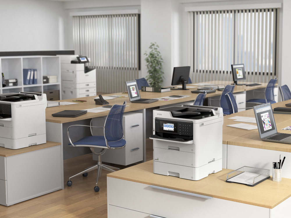 Office space with Epson appliances