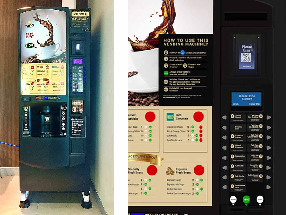 globe vending machine I You Create Iloilo I Glory Moralidad I Iloilo Blogger