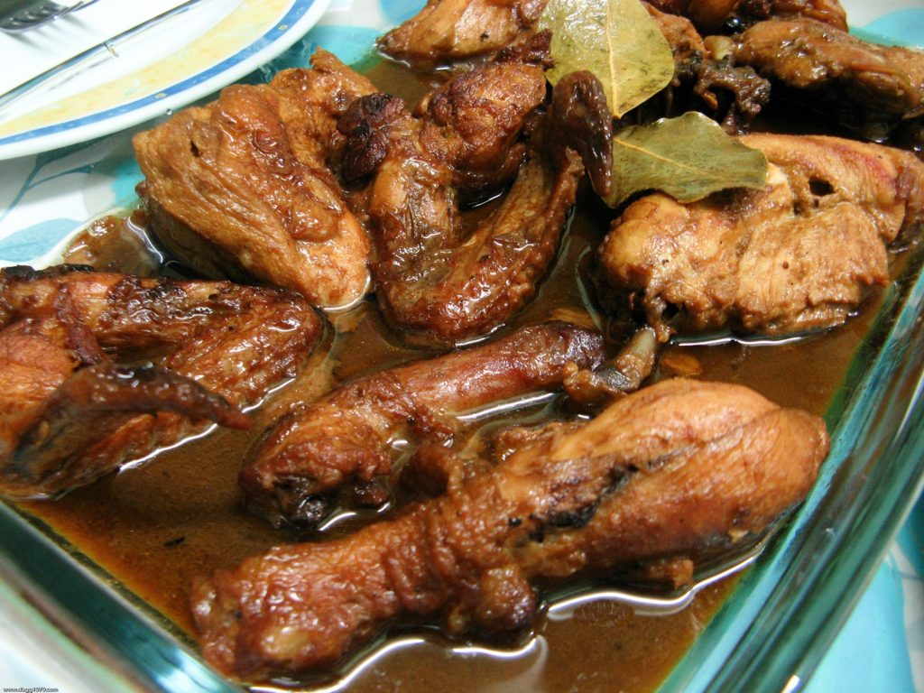 chicken and pork adobo