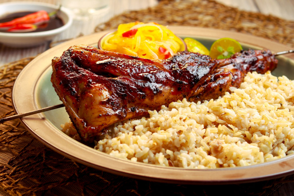 Delicious Chicken Inasal with rice